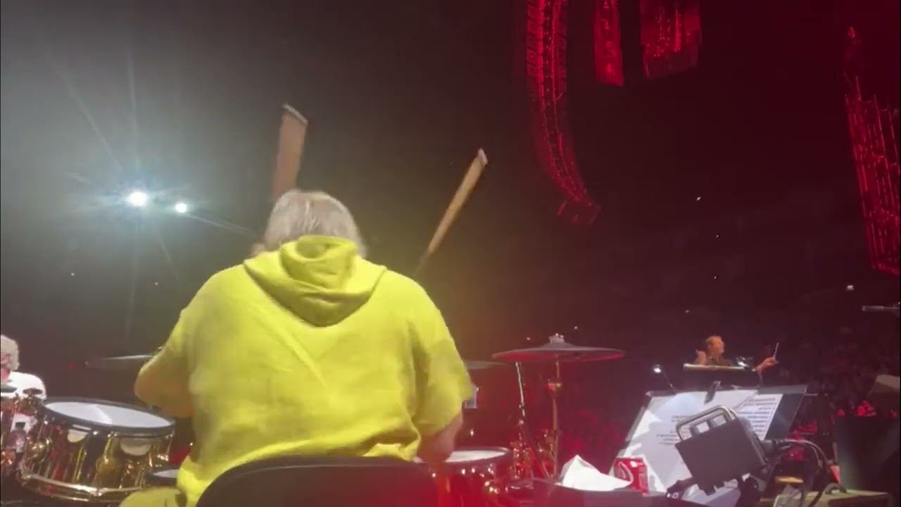 The Who Live at The O2  London 12th July 2023- Zac Cam 🥁📹 - Bending Over Backwards for The Who!!