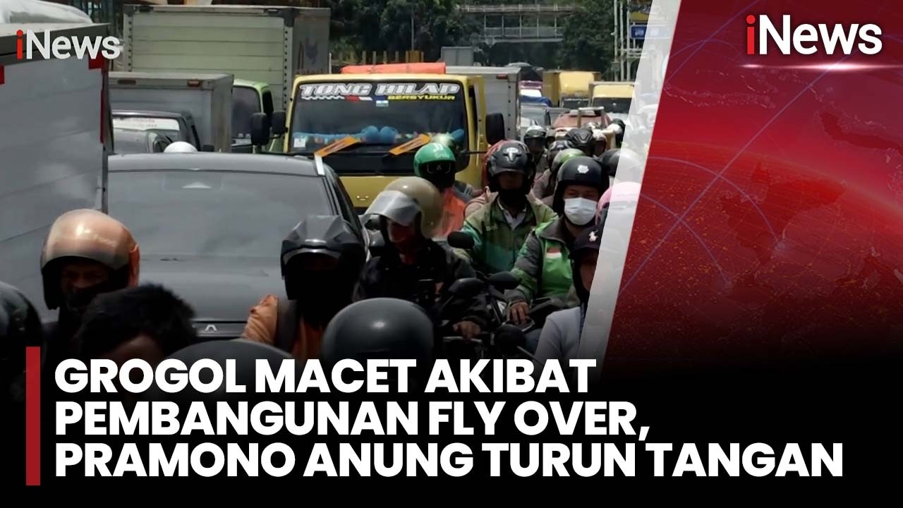 Grogol Macet Akibat Pembangunan Fly Over, Pramono Anung Turun Tangan | iNews Sore 28/2