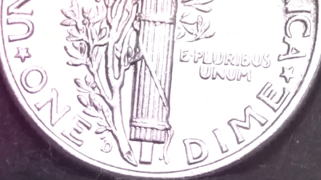 1944 D MERCURY DIME: $3 IN AVERAGE CIRCULATED CONDITION, $30 IN CERTIFIED MINT STATE, DECEMBER 2018