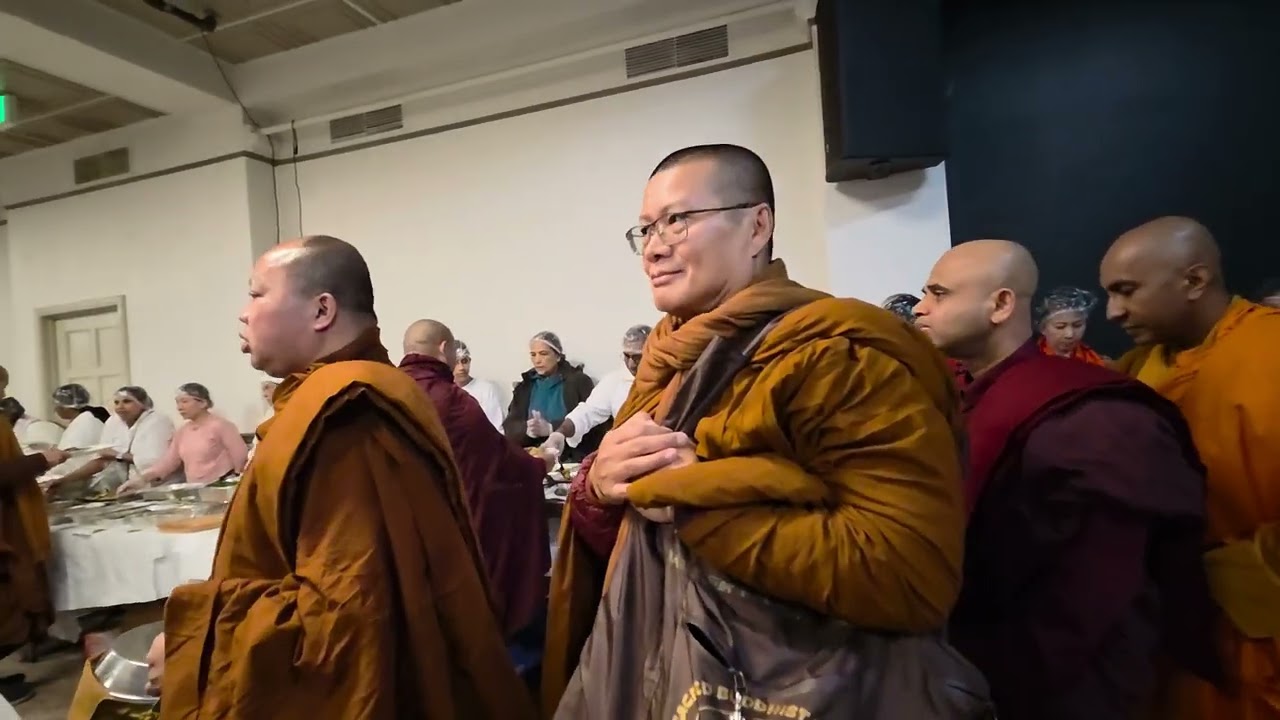 Feb 10, 2026: Walk For Peace by Buddhist Monks arrived National Church in Washington DC