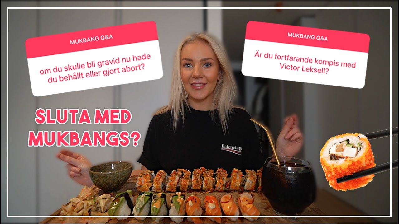 FÖRSTA (och sista..?) MUKBANGEN 2021
