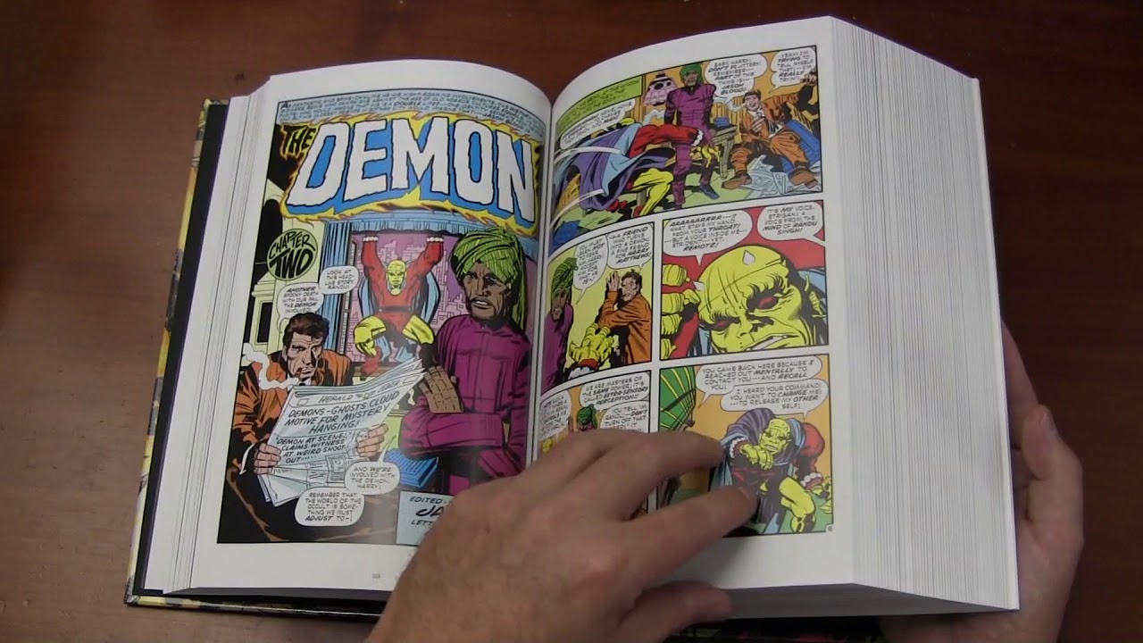 DC Universe by Jack Kirby Omnibus Hardcover Comic Review by PASTIMES in Asheville NC