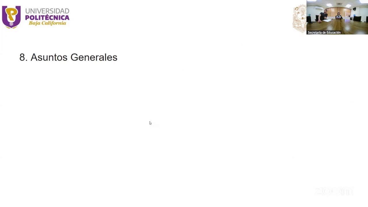 1ra Sesión Ordinaria UPBC 2026