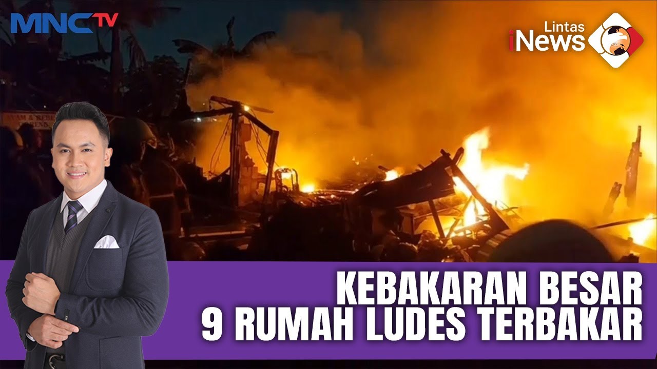 Kebakaran Hebat: 9 Rumah Ludes di Cakung, 12 Mobil Damkar Dikerahkan |FULL LIS (04/12)