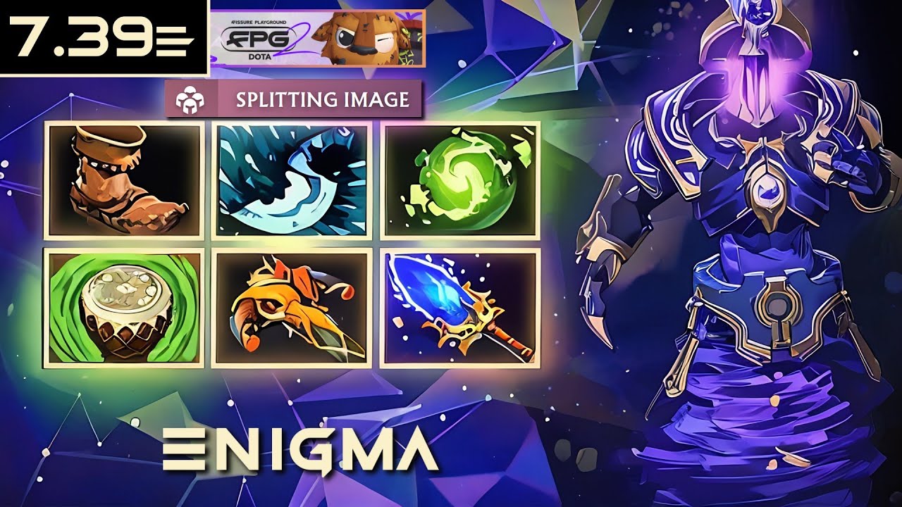 [OFFLANE] MIND_CONTROL ENIGMA 7.39e | FISSURE PLAYGROUND 2 | #Dota2 #4K