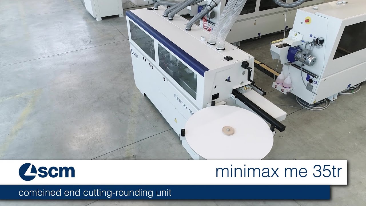 SCM minimax 35tr - combined end cutting rounding unit