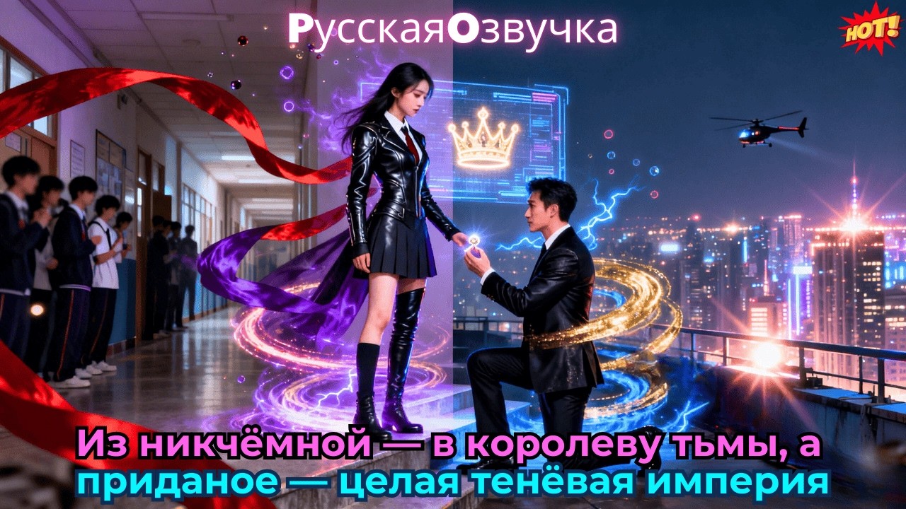 Из никчёмной — в королеву тьмы, а приданое — целая тенёвая империя#ceo #drama