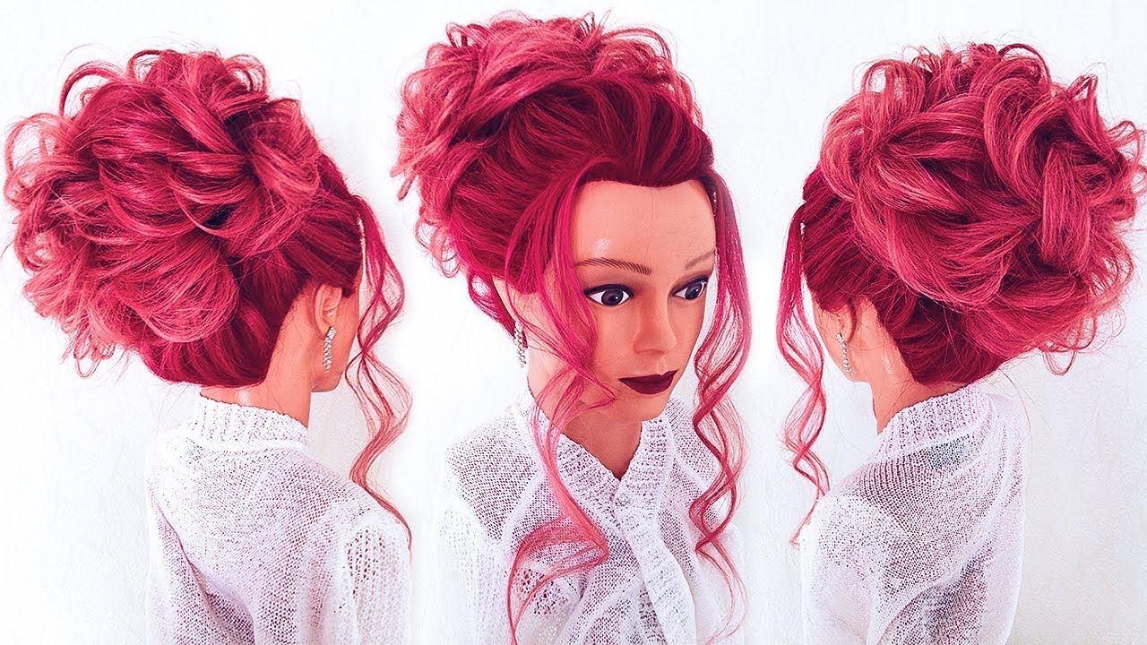Простая и Красивая Прическа на Новый год  ★ How to: Updo ★ LOZNITSA