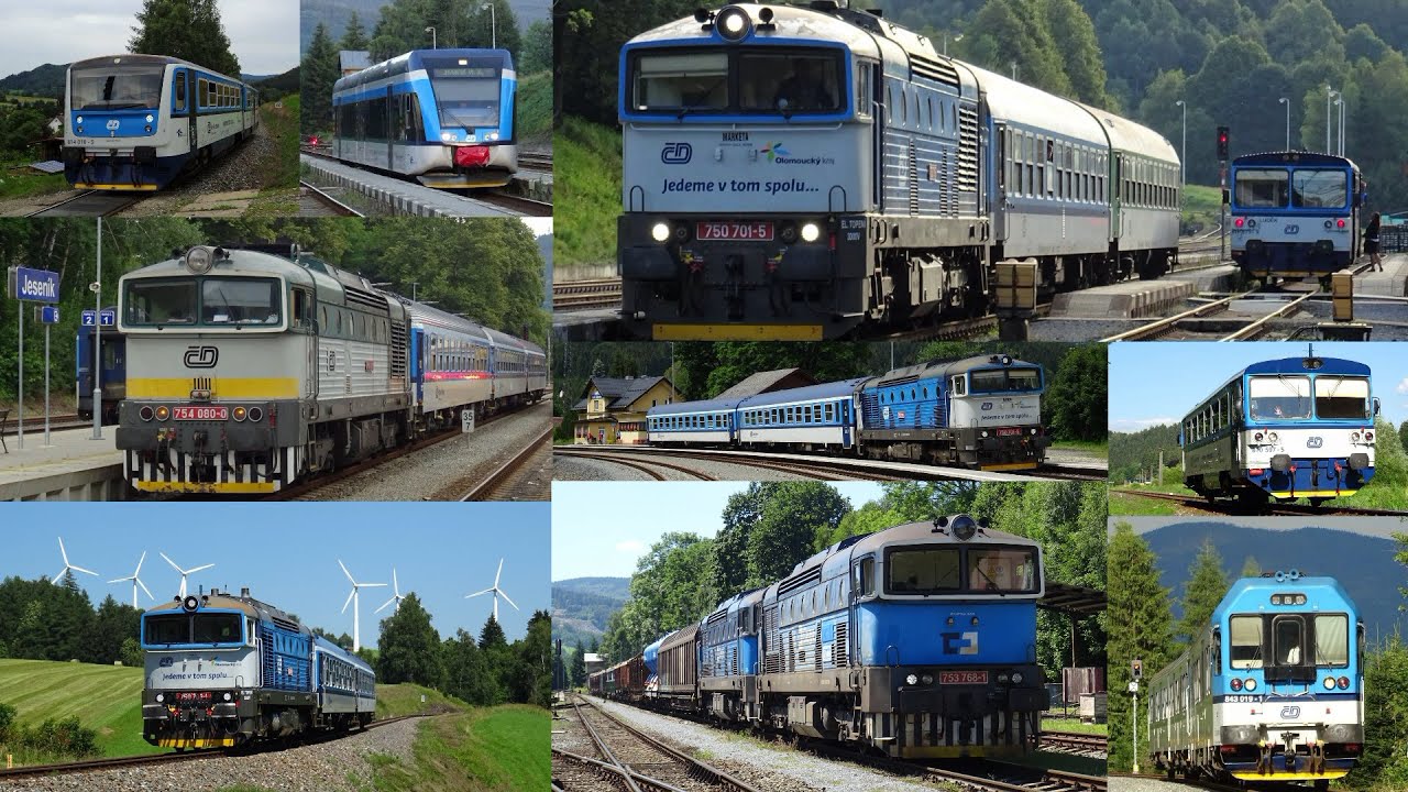 Vlaky na trati 292 