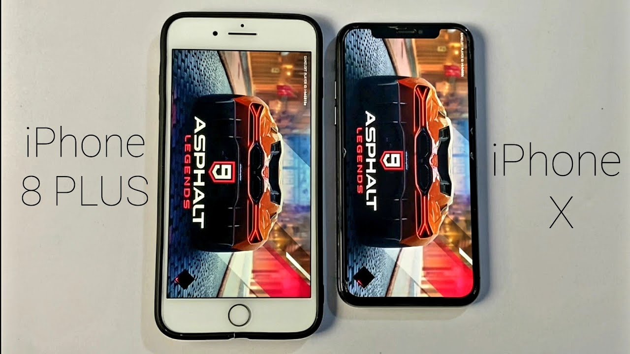 IPHONE X VS IPHONE 8 PLUS - (IOS 17) SPEED TEST