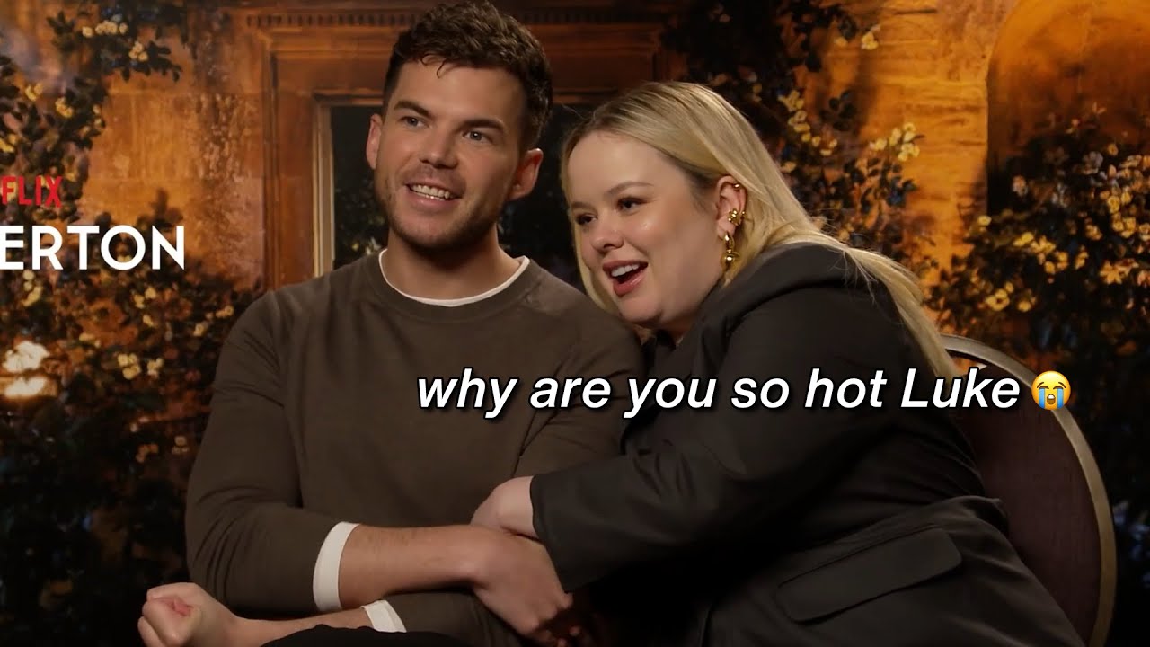 Bridgerton cast being the definition of flirting for 5 minutes straight