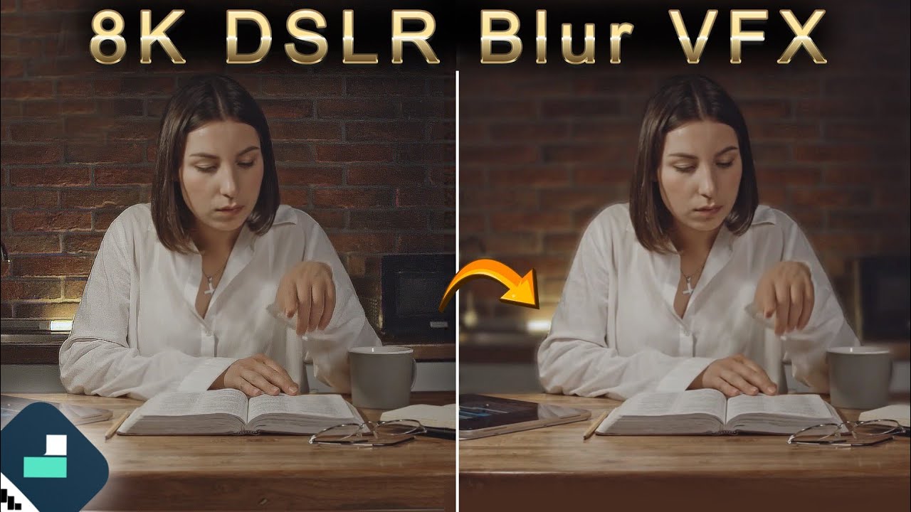 Размытие фона видео, как на 8K DSLR-камере с эффектом боке в Filmora 14