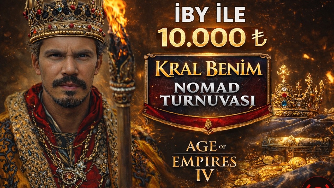 Age of Empires 4 | Kral Benim 10.000 Tl Ödüllü Nomad Turnuvası Final Maçları -!Bynogame !Destek