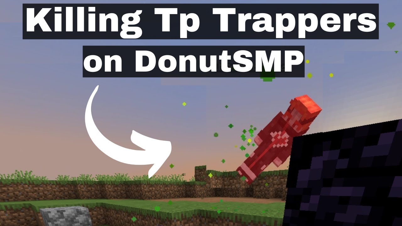 Killing Tp Trappers on DonutSMP!!