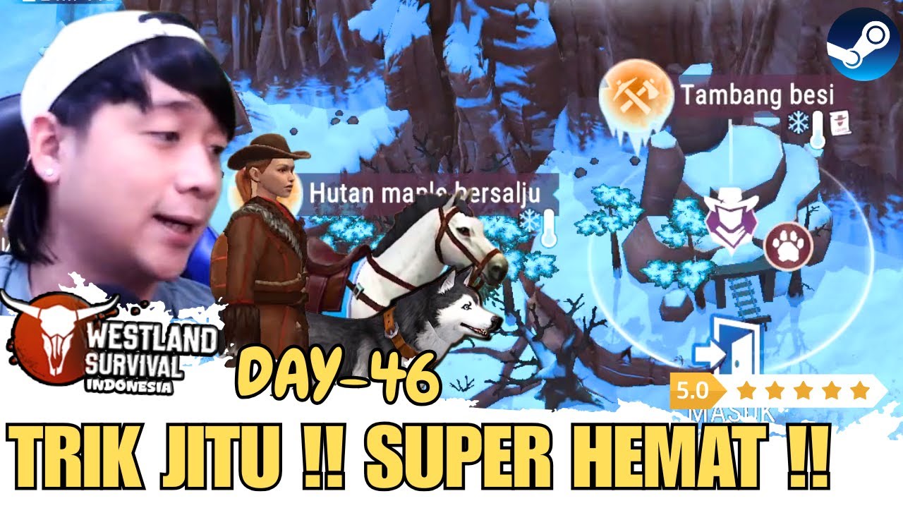 (DAY-46) Full Tips Hemat Perlengkapan Set Baju Senjata & Salep - Westland Survival Indonesia