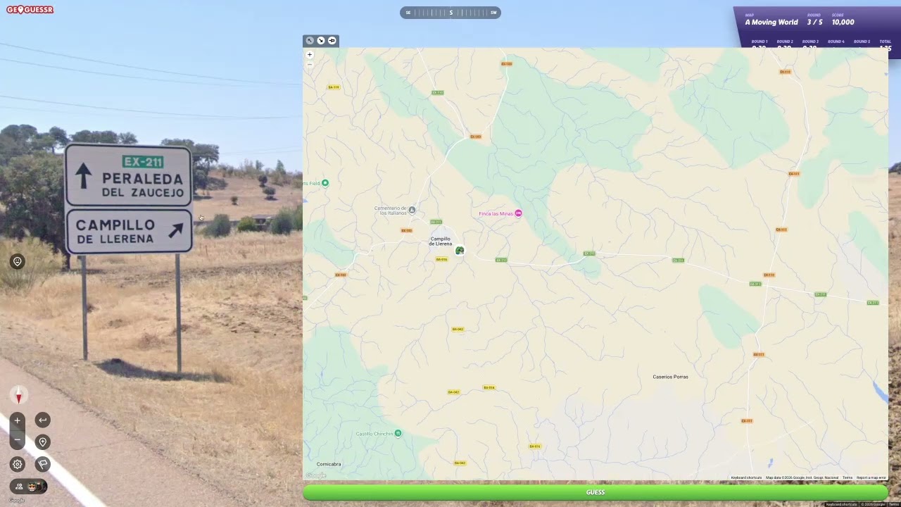 A Moving World 25k in 3m35s