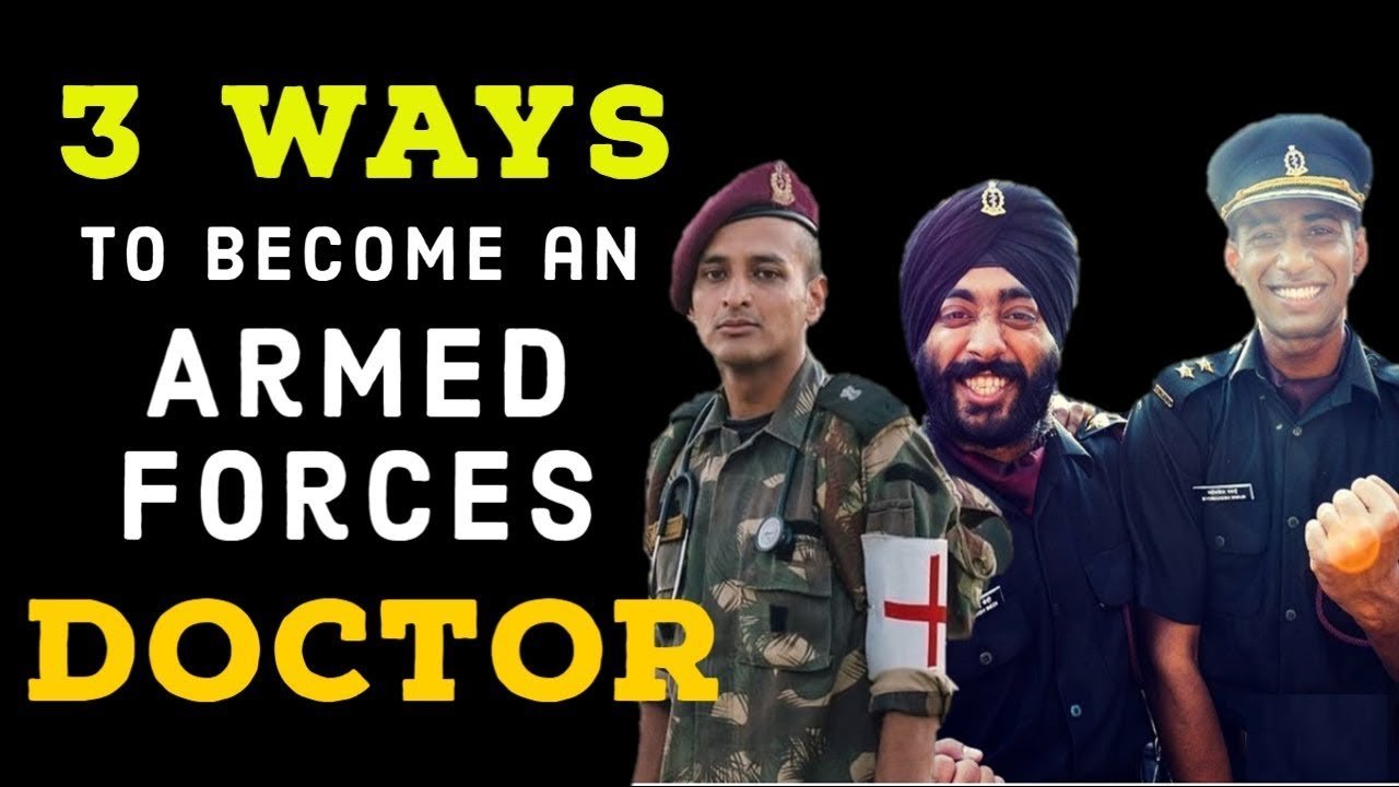 3 Ways to Become Doctor in Indian Army / Navy / Air Force || Must Watch For Every Medical Aspirant