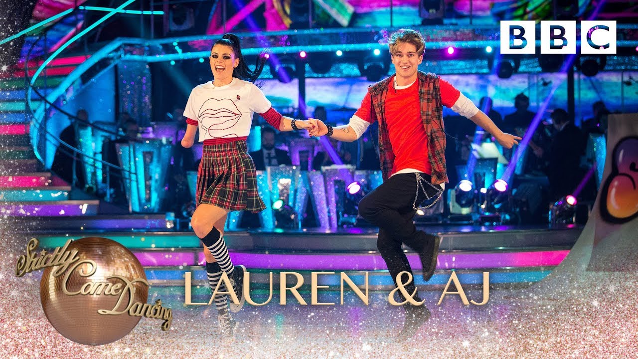 Lauren Steadman and AJ Pritchard Jive to 'Girlfriend' by Avril Lavigne - BBC Strictly 2018