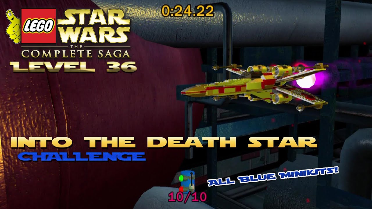 Lego Star Wars TCS: Эпизод 6, Глава 6 / ИСПЫТАНИЕ «В Звезду Смерти» (все мини-наборы синего цвета...