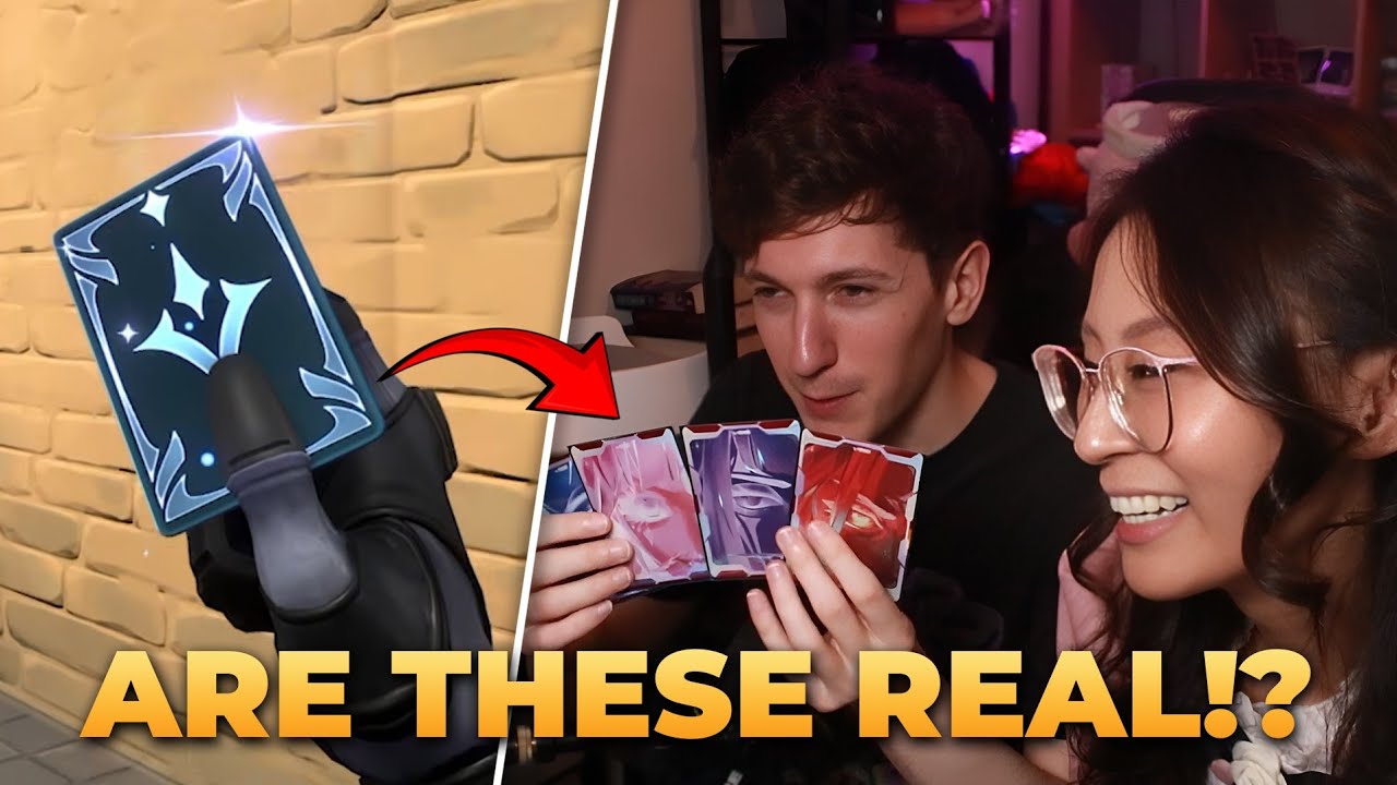 What&rsquo;s Inside VALORANT&rsquo;s Mystery Card Packs? ft.Boaster