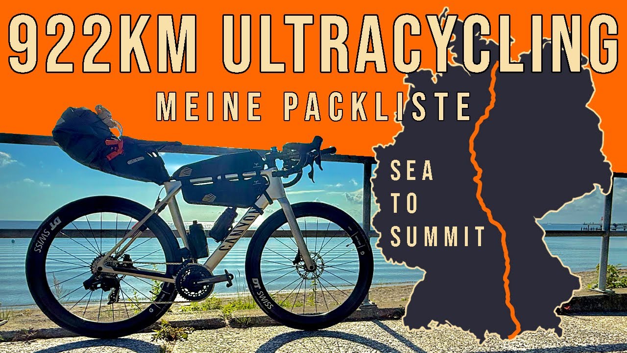 922 km Ultracycling | Meine Packliste | SEA TO SUMMIT 2025