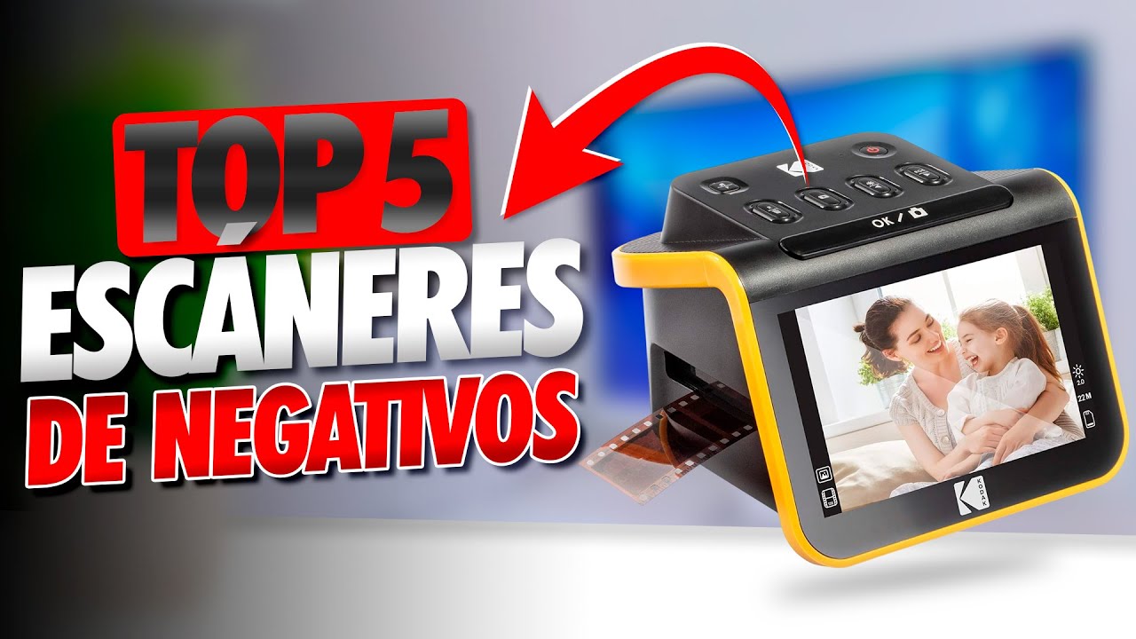 Los Mejores ESCÁNERES DE NEGATIVOS [2025] ✅ | Escáner Fotográfico Calidad Precio