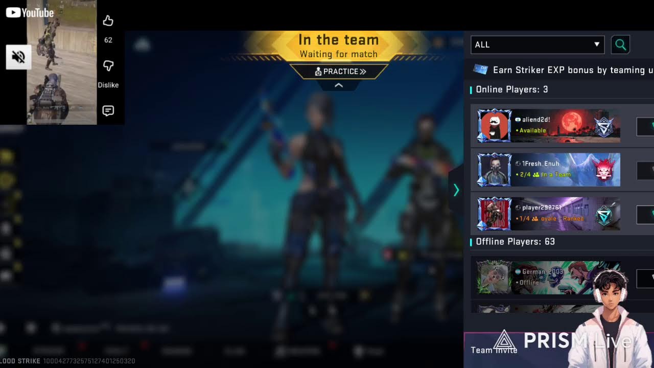 Live streaming bloodstrike🇯🇲😎