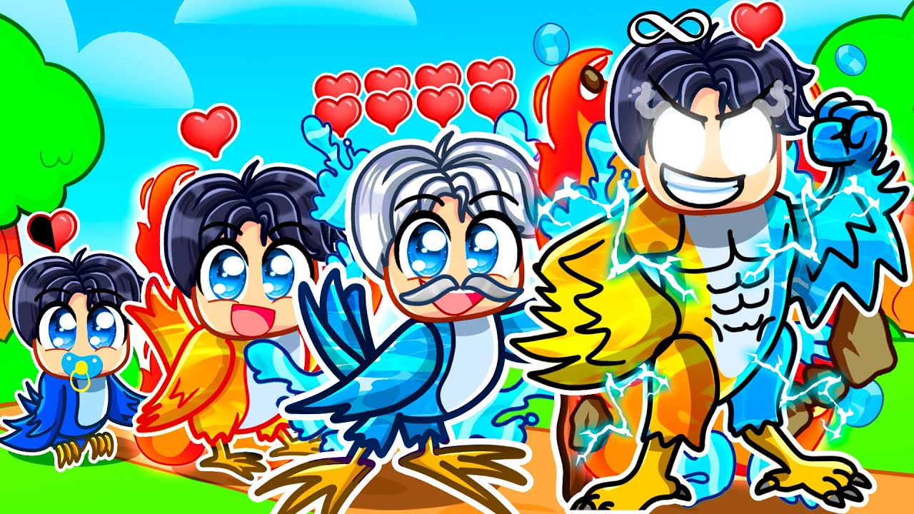 BIRTH TO ELEMENTAL BIRD In Roblox Feather Family