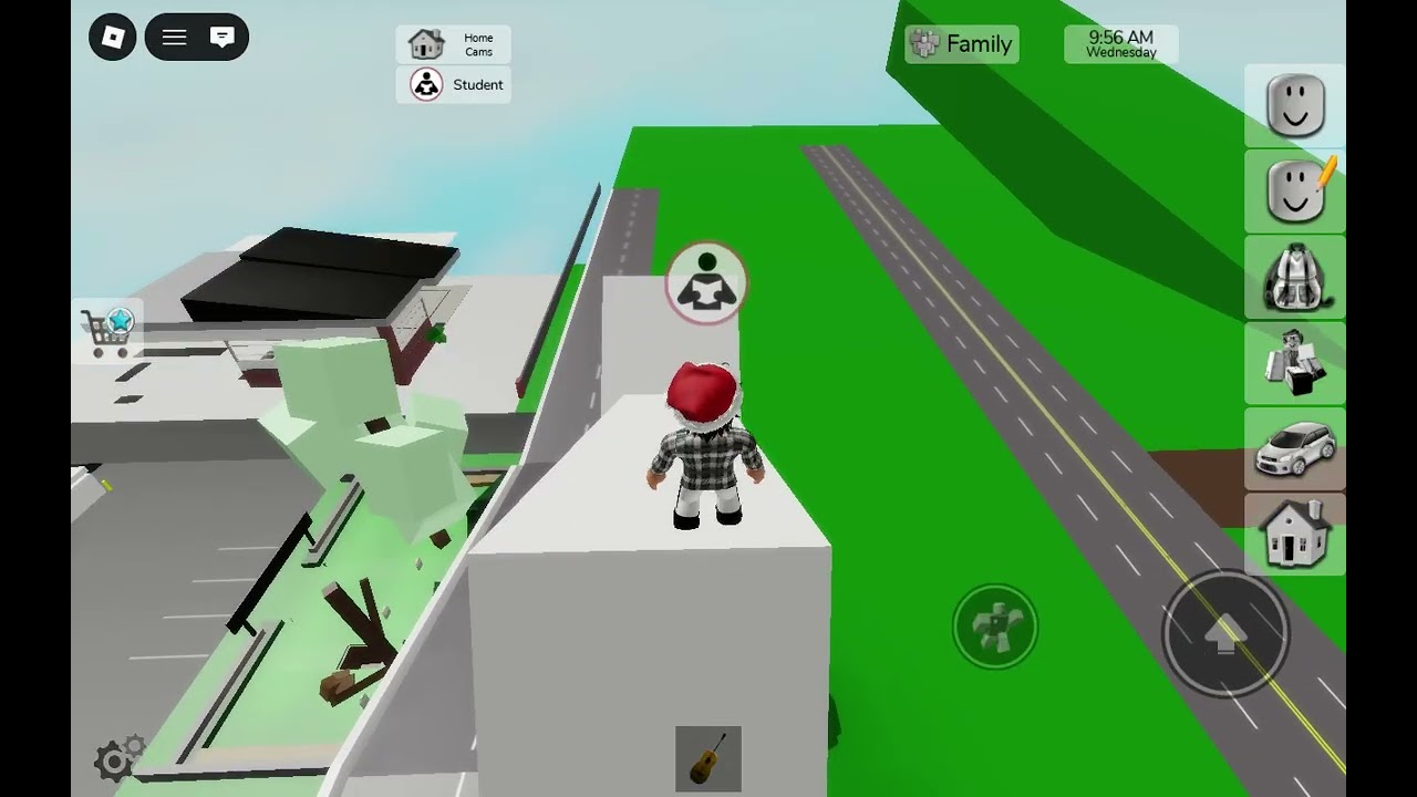 Playing Roblox! @Roblox 