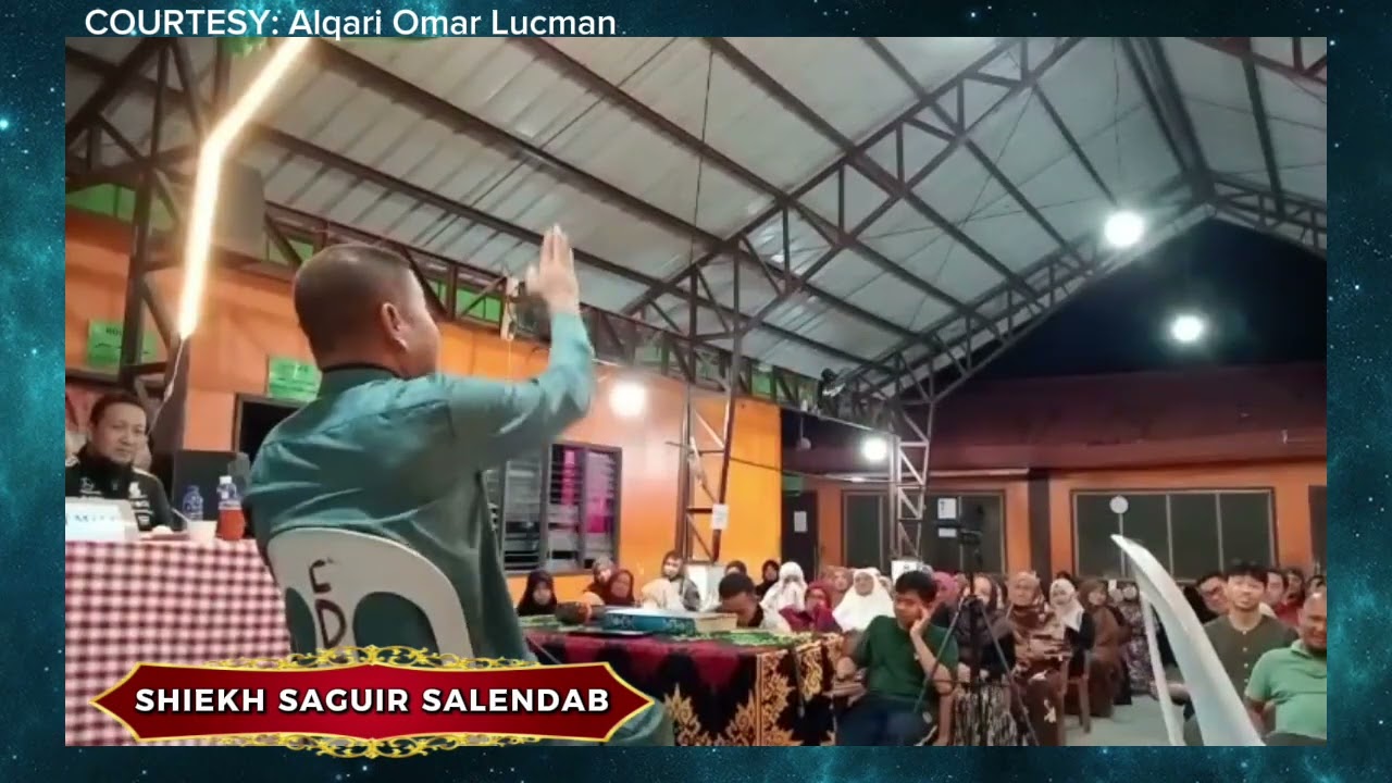 SHIEKH SAGUIR SALENDAB | MUHADARA LAYLATUL QADR