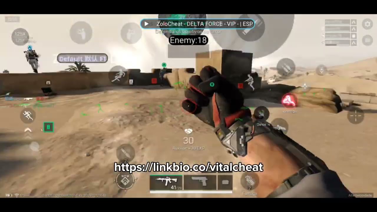 DELTA FORCE MOD MENU | DELTAFORCE MOBILE AIMBOT | GLOBAL &GARENA HACK ESP WALLHACK MODMENU VIP