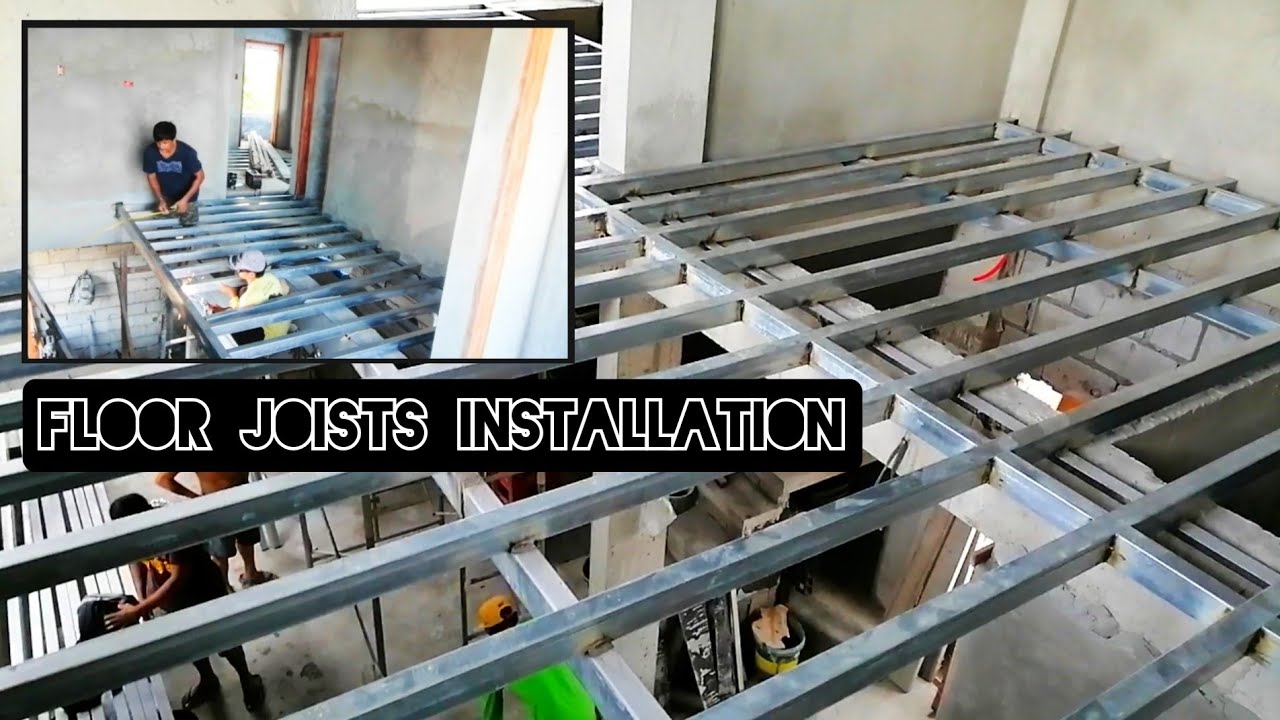 Tubular Floor Joists Framing sa Second Floor