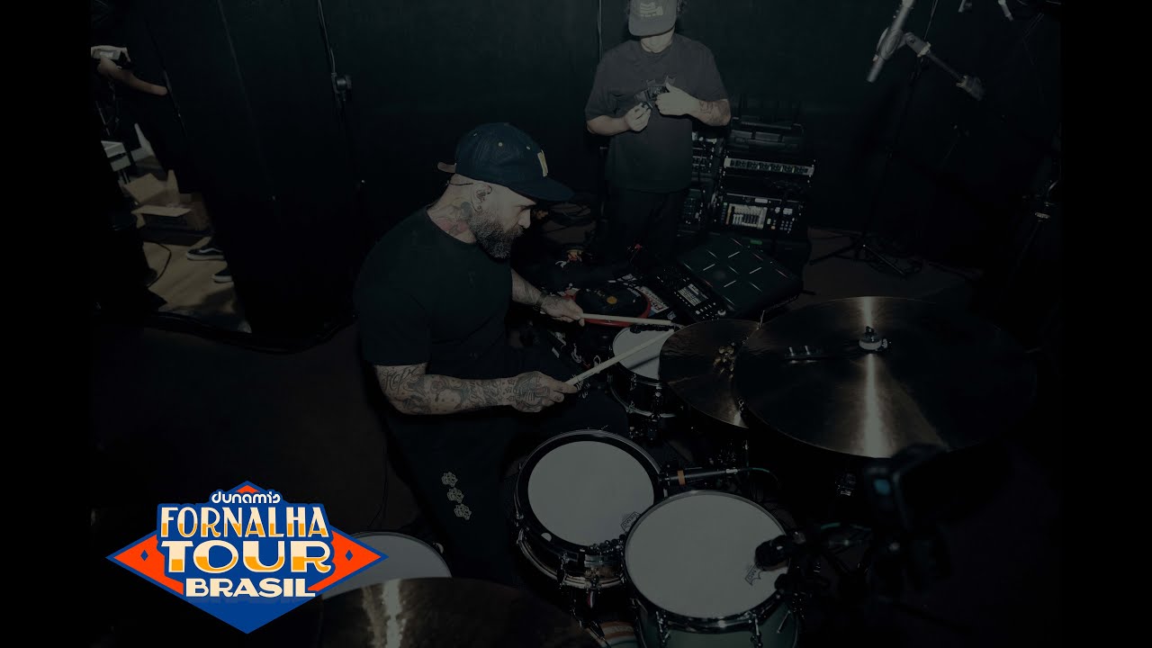 FORNALHA TOUR 2025 - Drum Tech para o Gabriel Vicentini.