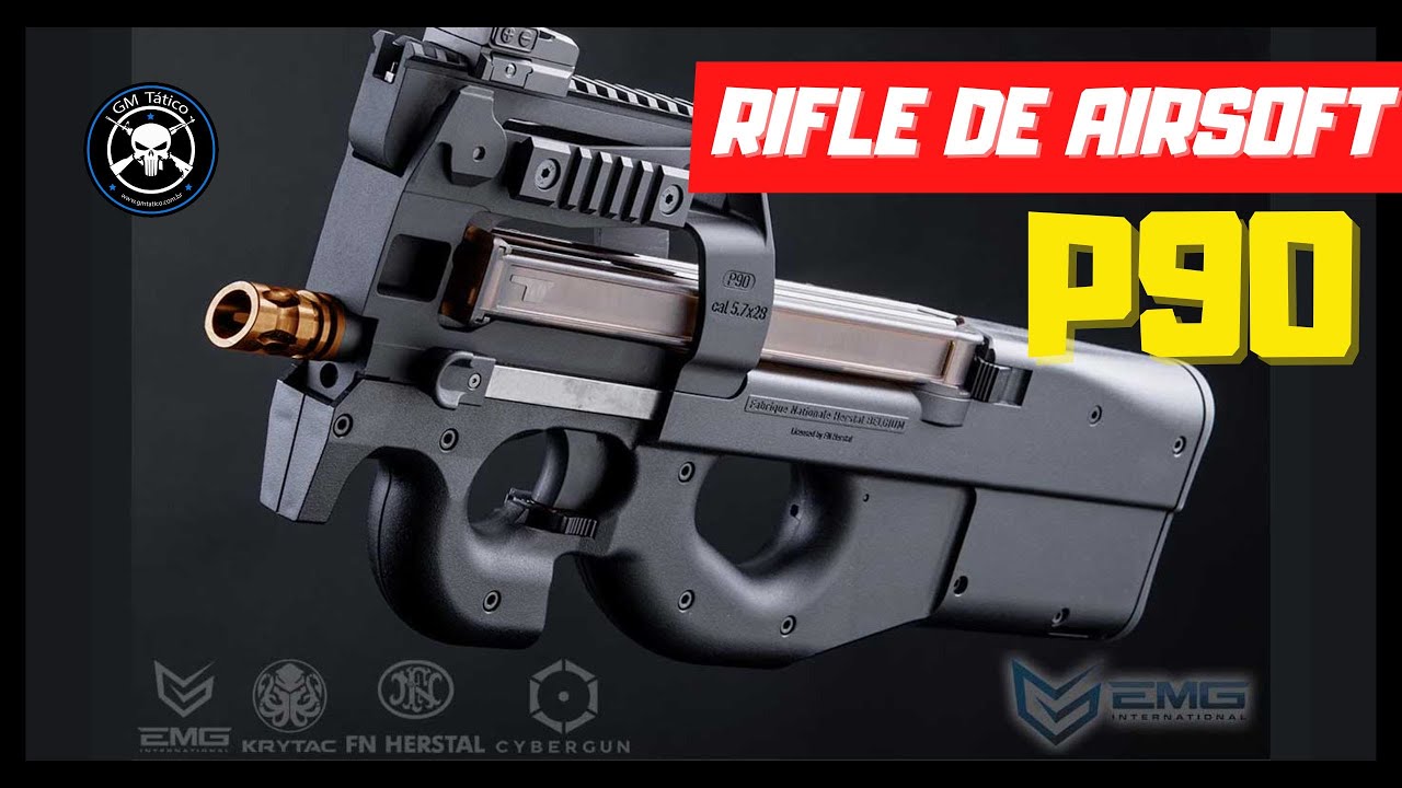 Review Airsoft P90 Krytac EMG Cybergun