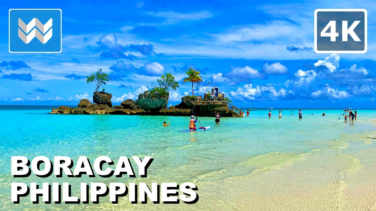 [4K]☀️BORACAY PHILIPPINES 🇵🇭 The Happiest Island in the World - 2025 White Beach Walking Tour Vlog