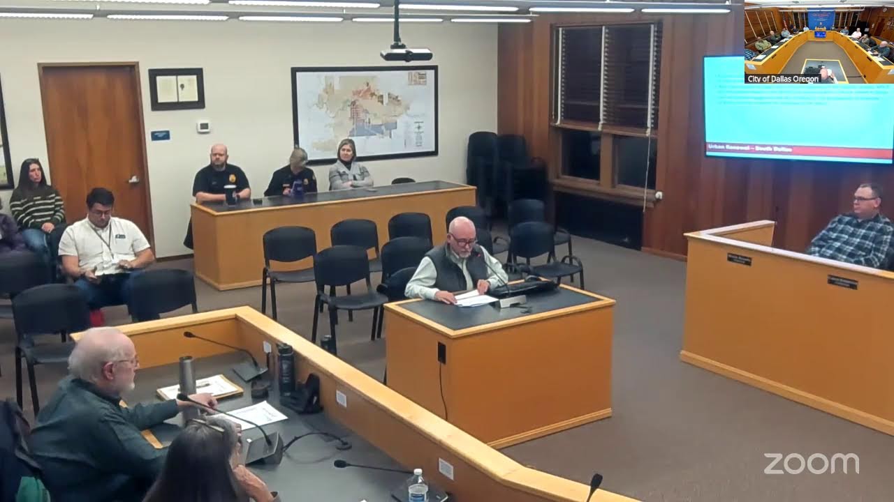 City of Dallas Oregon February 2, 2026 Council Worksession