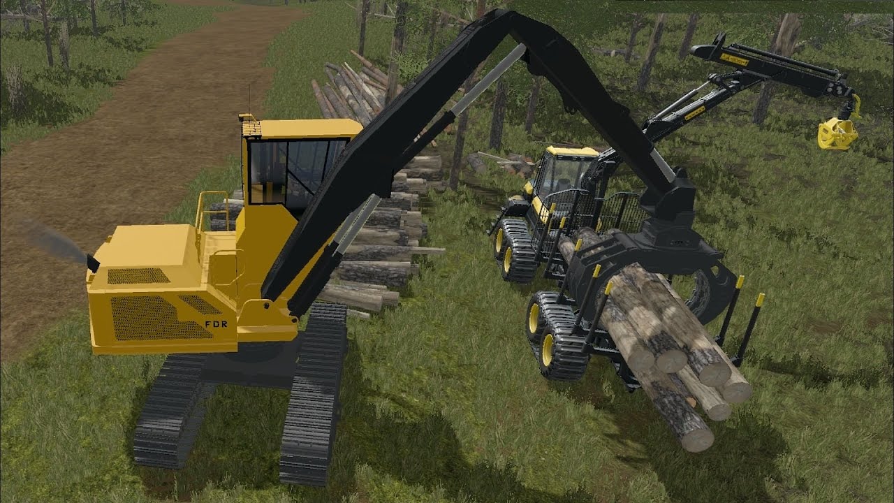 Farming Simulator 17 - Forestry on FDR Logging 016