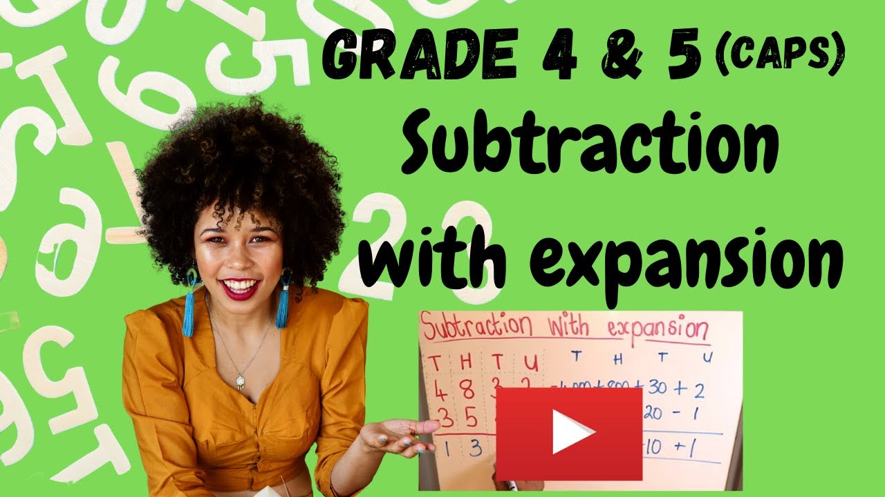 Addition of 4 digit numbers by method of expansion (2020) | CAPS | Grade 4 Mathematics