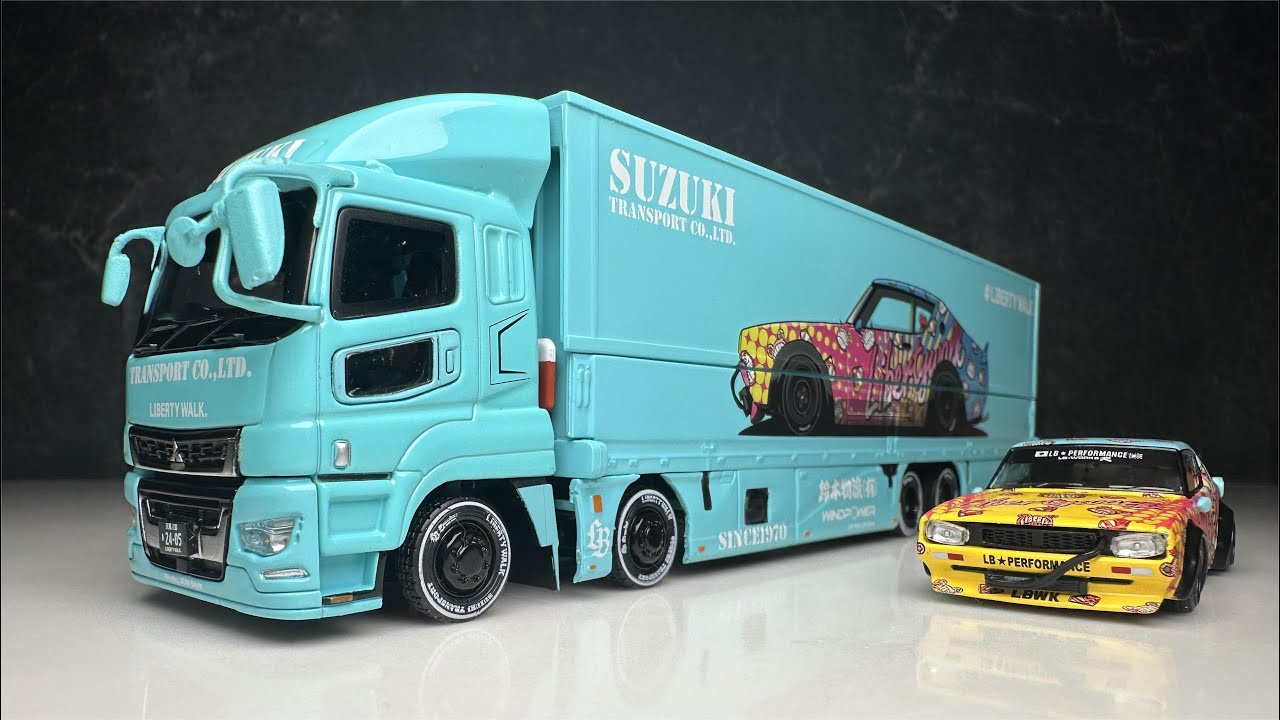Tarmac Works Mitsubishi Fuso Super Great LB-Trucks - Review