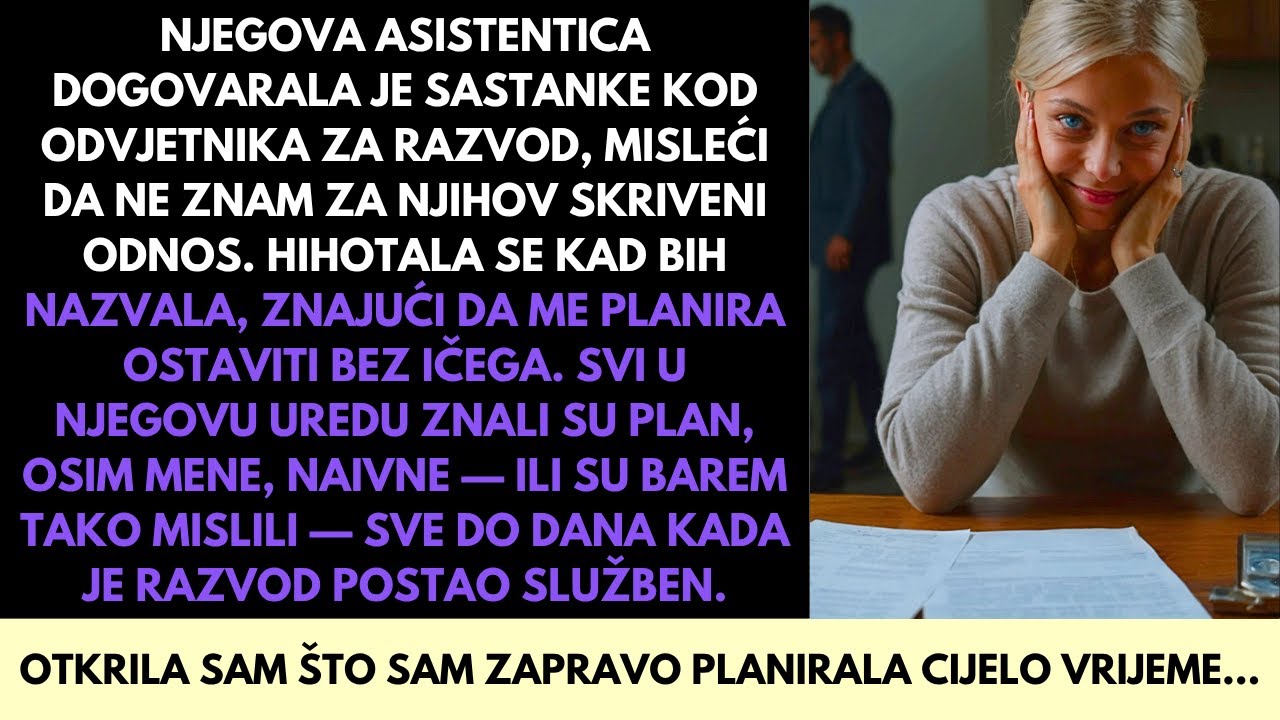 Suprug Me Je Ostavio Zbog Tajnica I Planirao Me Ostaviti Bez Ičega—Ali Ja Imala Tajni Plan