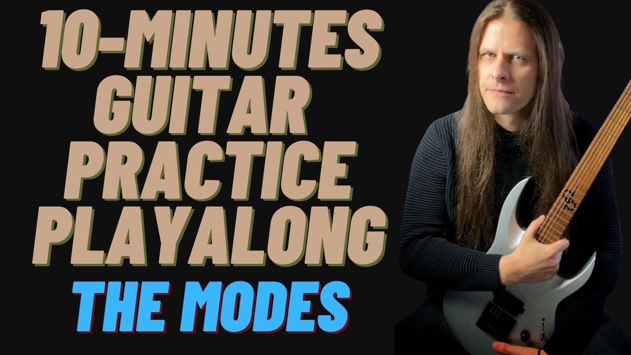 ALL THE MODES | GUITAR PLAY-ALONG (with #tabs and #backingtrack)