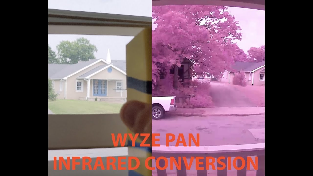Wyze Pan Cam Infrared Conversion and teardown
