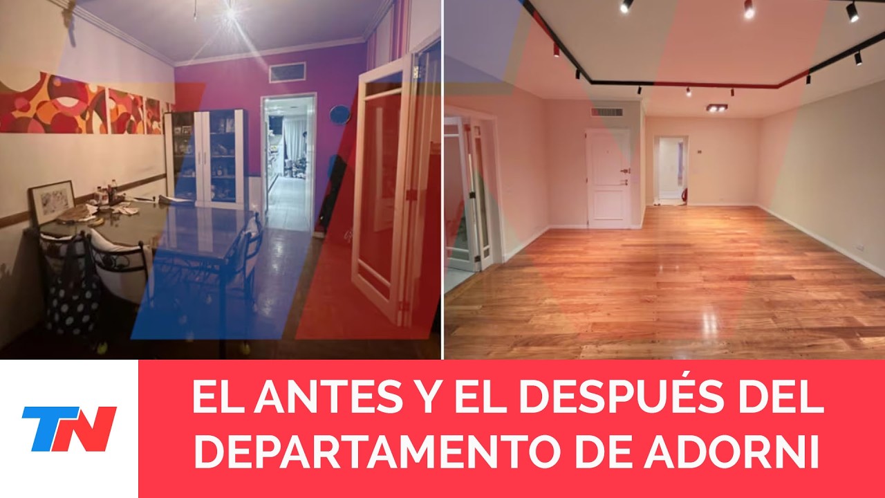 Las fotos del antes y el despu&eacute;s del departamento que Manuel Adorni compr&oacute; en Caballito