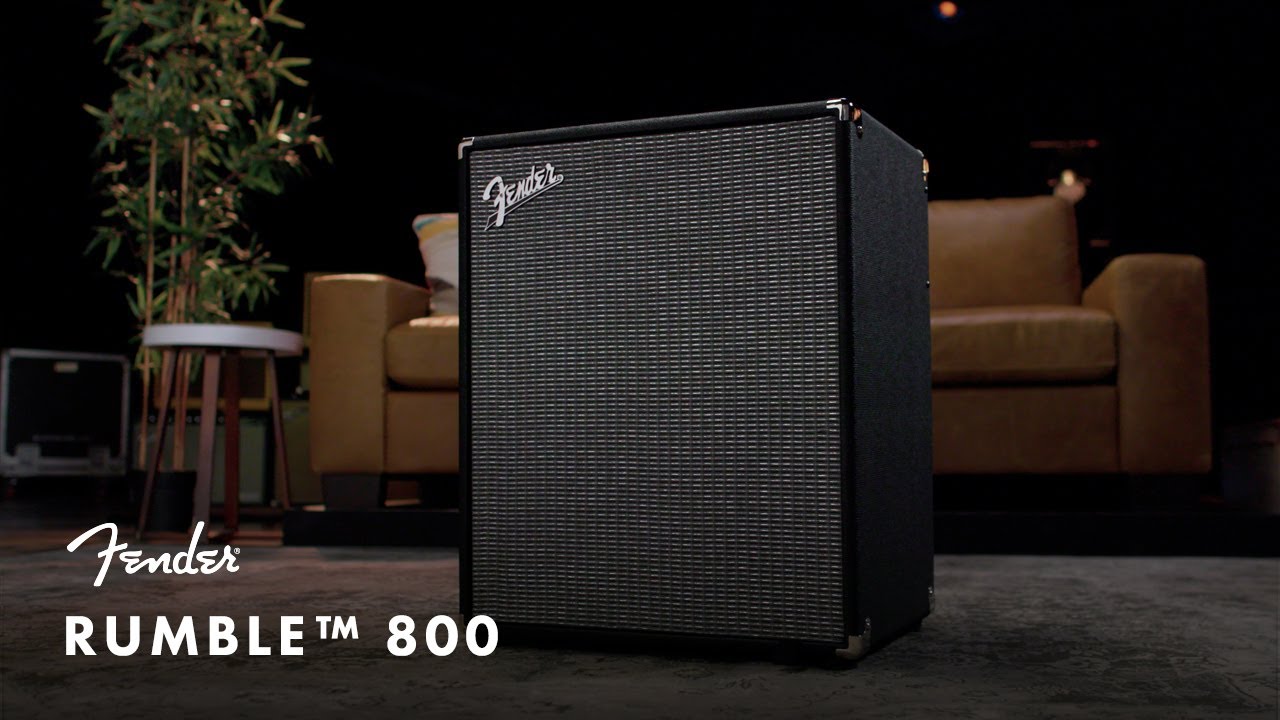Обзор усилителя Rumble 800 | Усилители Fender | Fender