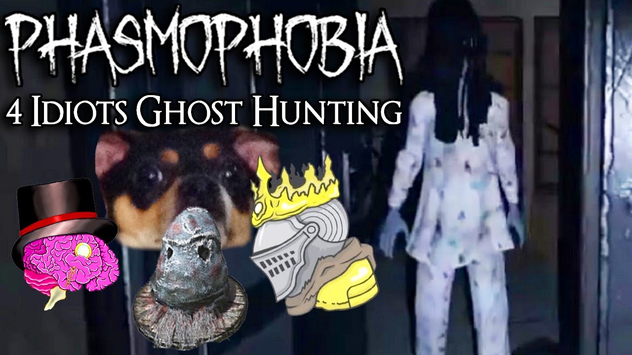 This Is What Happens When 4 Dark Souls Idiots Play PHASMOPHOBIA FT. Chase, Lost & Fighter
