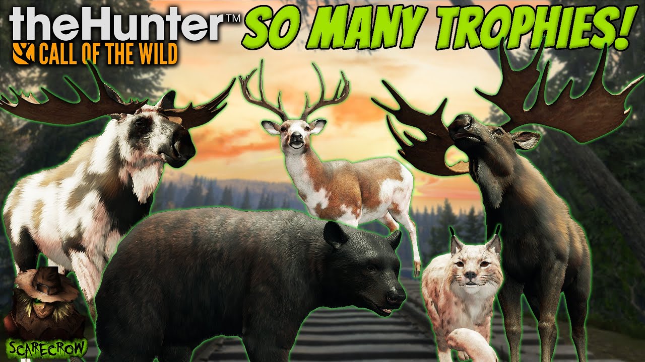 We Got SO MANY TROPHIES! Diamonds, Rares, & Funny Moments! Call of the wild
