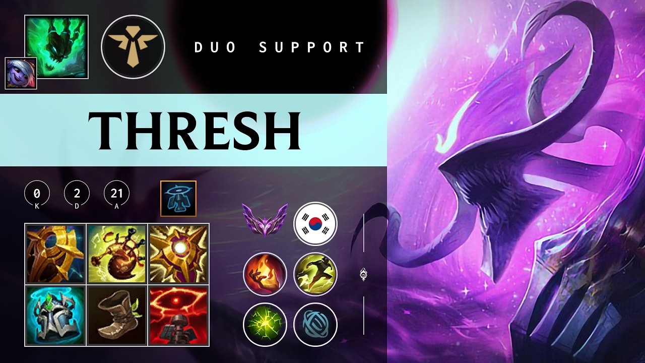 Thresh Support vs Yuumi - KR Master Patch 26.04