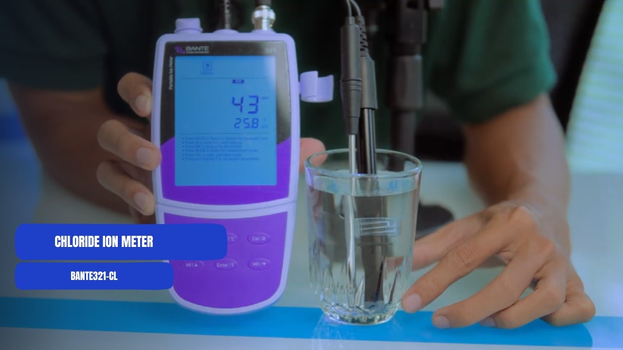 Cara Cepat Ukur Kadar Klorida (Cl-) dengan Bante321-Cl Portable Meter