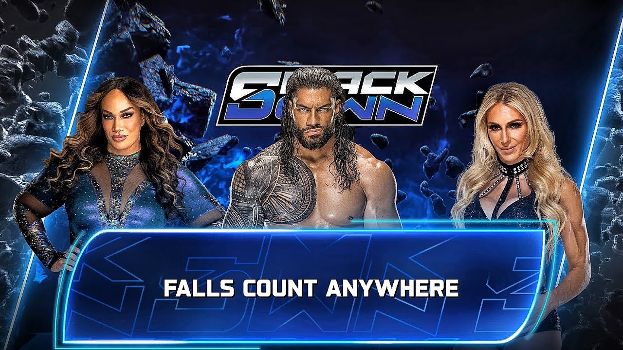 Nia Jax Vs Roman Reigns Vs Charlotte Flair - Extreme Rules Match At WWE Smackdown