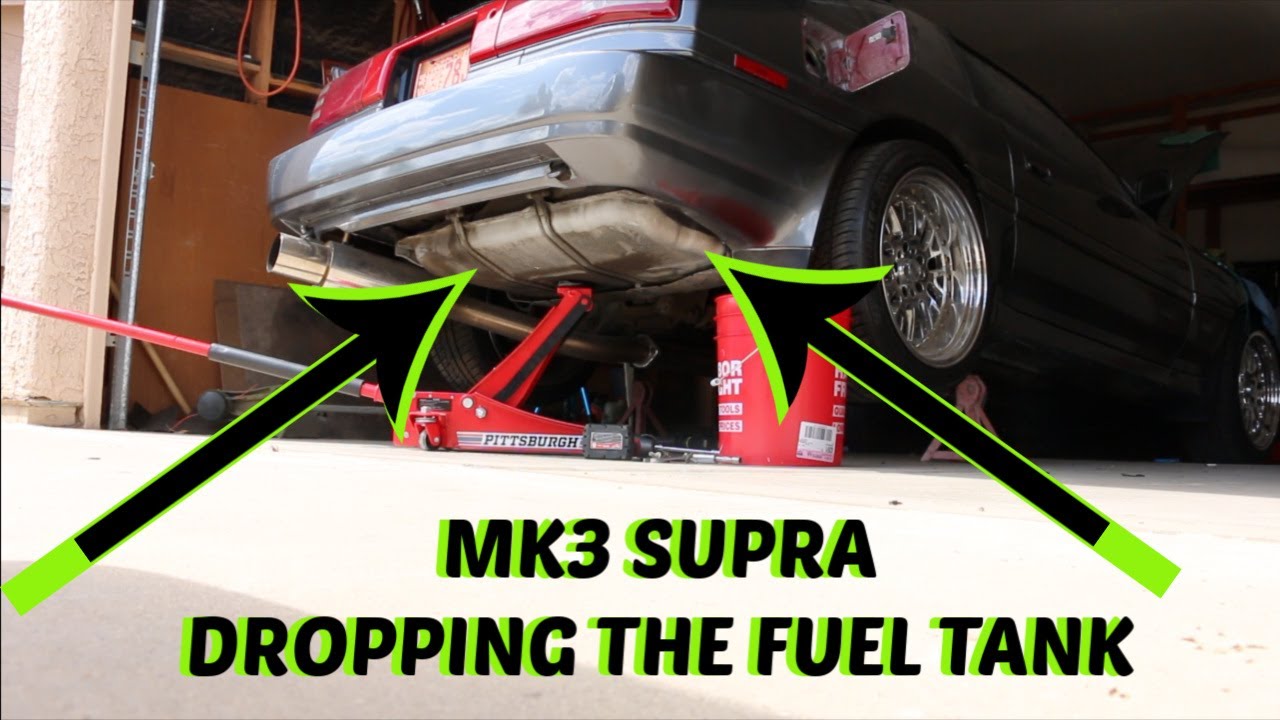 MK3 SUPRA BUILD, DROPPING THE GAS TANK FOR SOME DEEP CLEANING